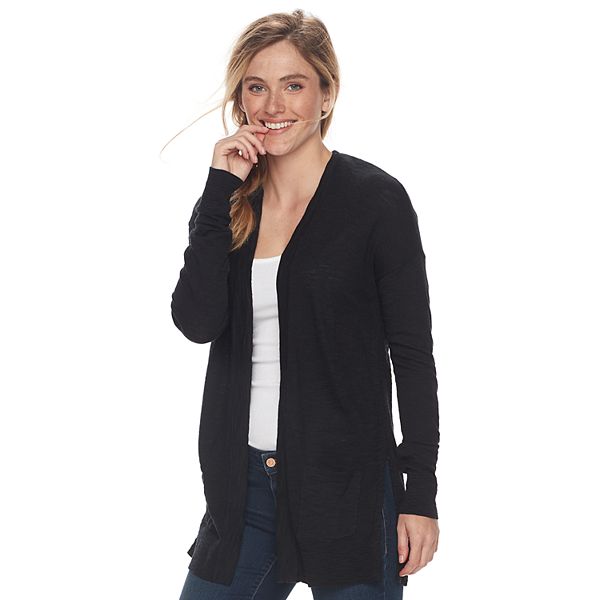 Women's Sonoma Goods For Life® Drop-Shoulder Cardigan
