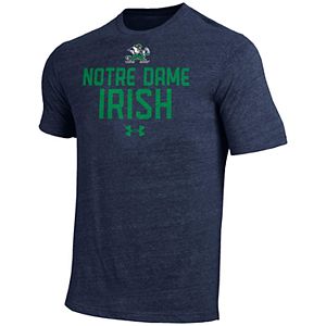 Men's Under Armour Notre Dame Fighting Irish Triblend Tee