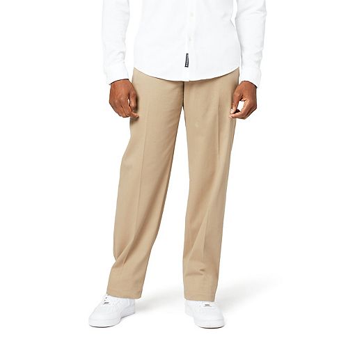 Men's Dockers® Stretch Easy Khaki Relaxed-Fit Flat-Front Pants D4