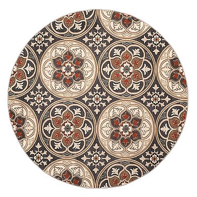 Safavieh Lyndhurst Botanical Medallion Rug