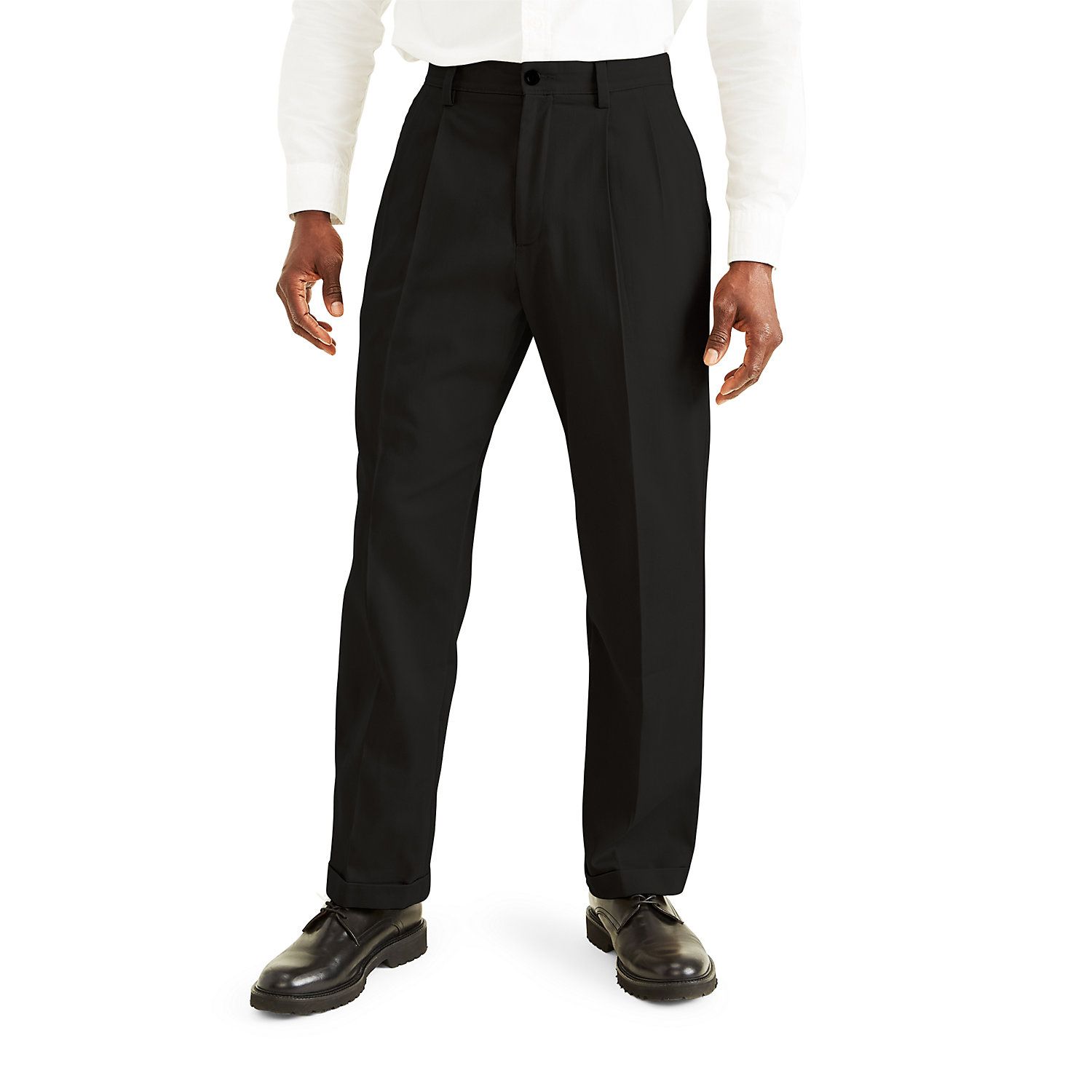 dockers pants with elastic at the waist