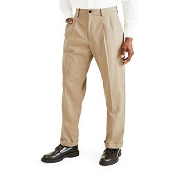 Men's Dockers® Stretch Easy Khaki Relaxed-Fit Pleated Pants
