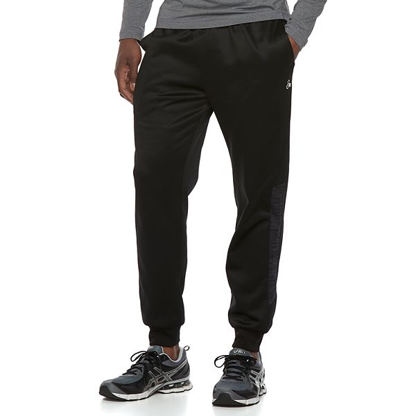 TEK GEAR Performance Running / Workout Pants Black Men's Large 100%  Polyester