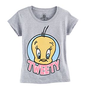 Girls 7-16 Looney Tunes Tweety Graphic Tee