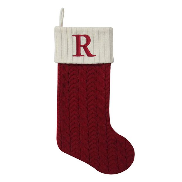 Monogram Christmas Stocking