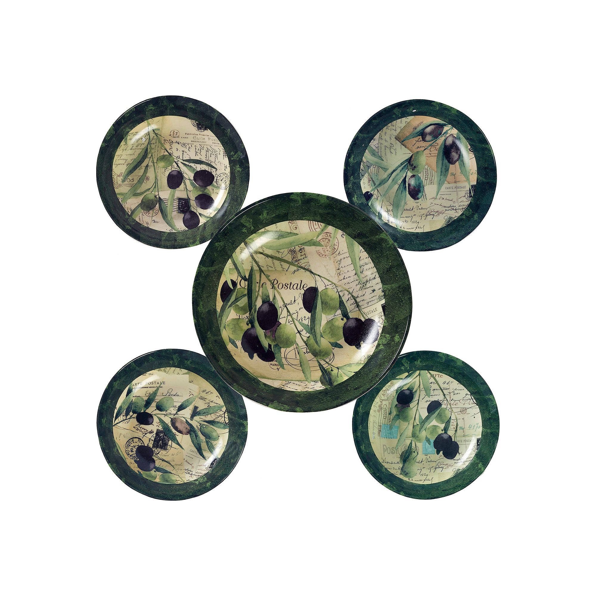 Certified International Olivia 5-pc. Bowl Set, Multi