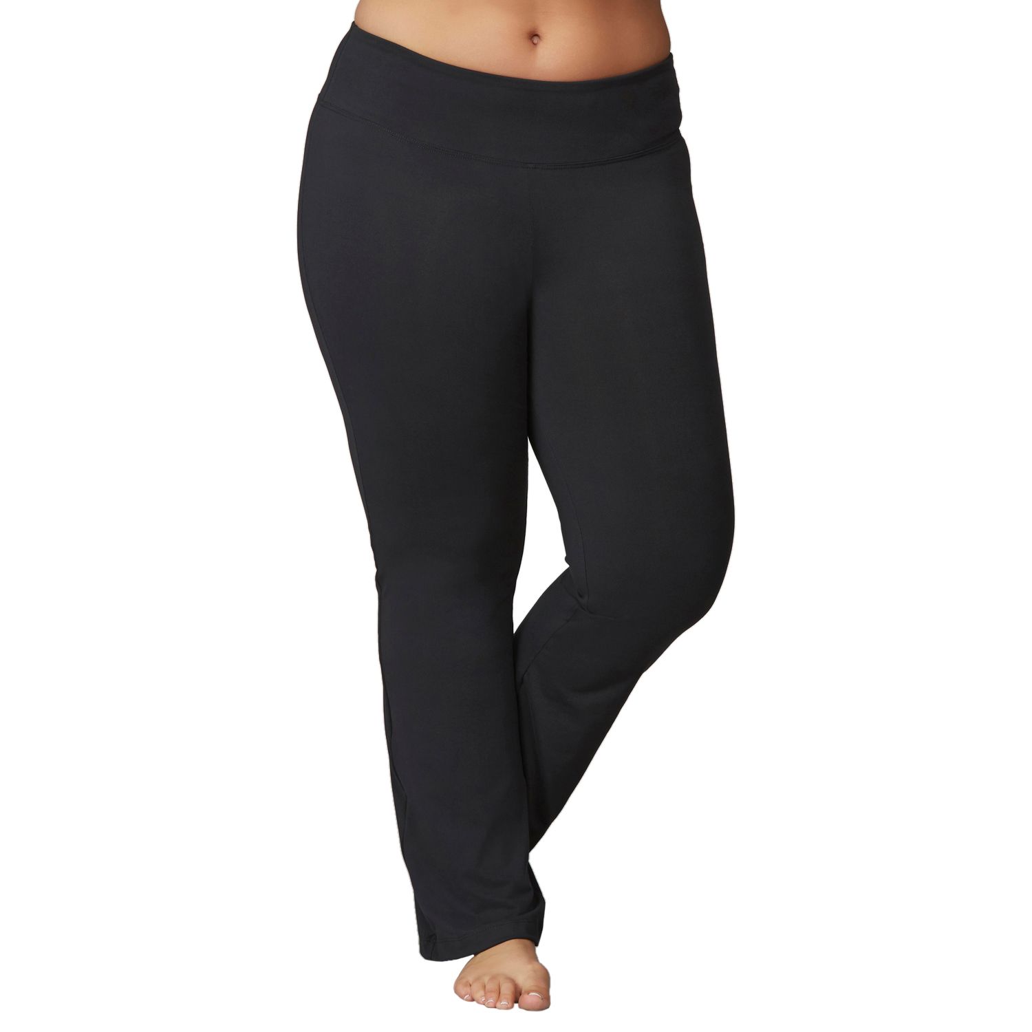 kohls plus size yoga pants