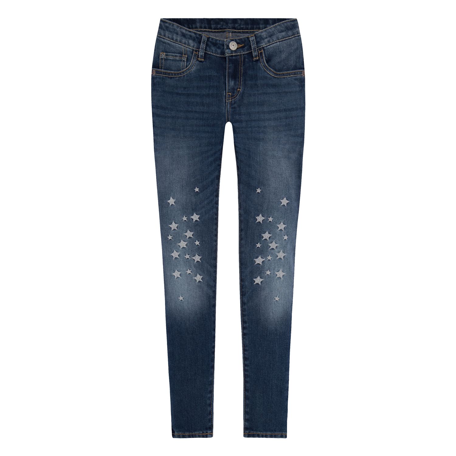 710 Super Skinny Fit Star Embellished Jeans