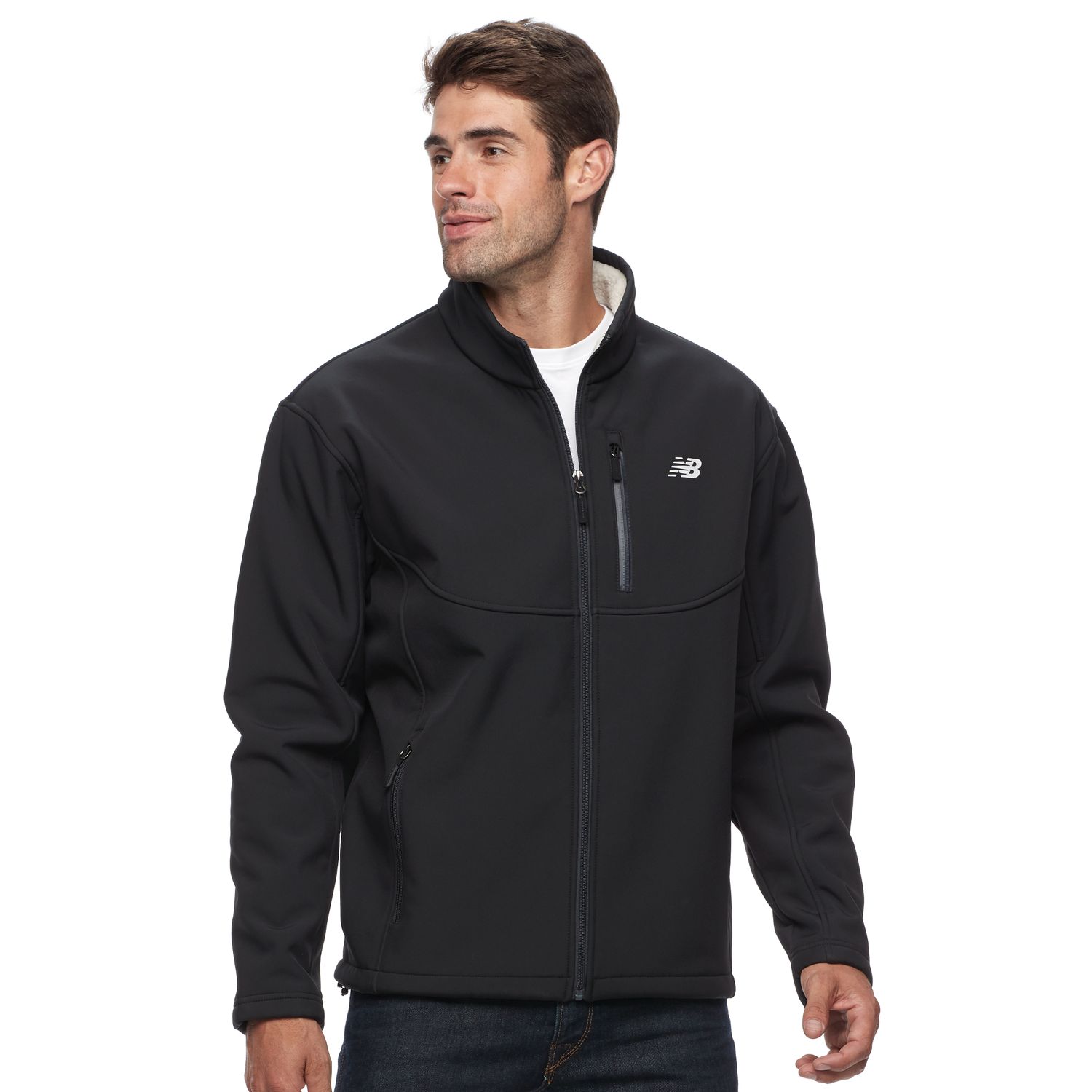 New Balance Sherpa-Lined Full-Zip Jacket