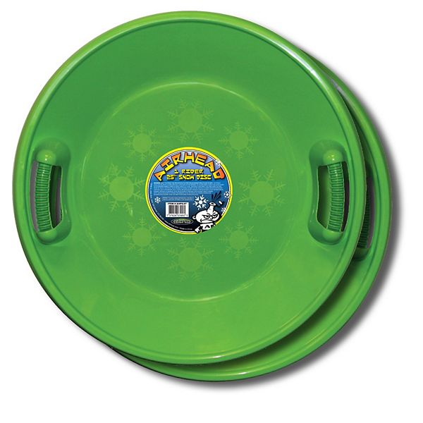Airhead 2pk. Plastic Disc Snow Sleds