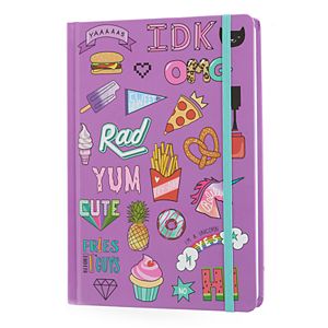 Printed Patches Hardcover Journal