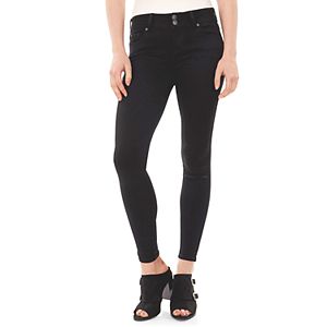 Juniors' Wallflower Black Ultra Skinny Jeans