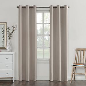 Sun Zero Fleece Lined Reversible Campus Blackout Curtain