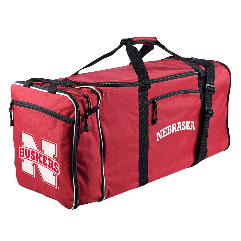 Nebraska Cornhuskers Steal Duffel Bag, Red