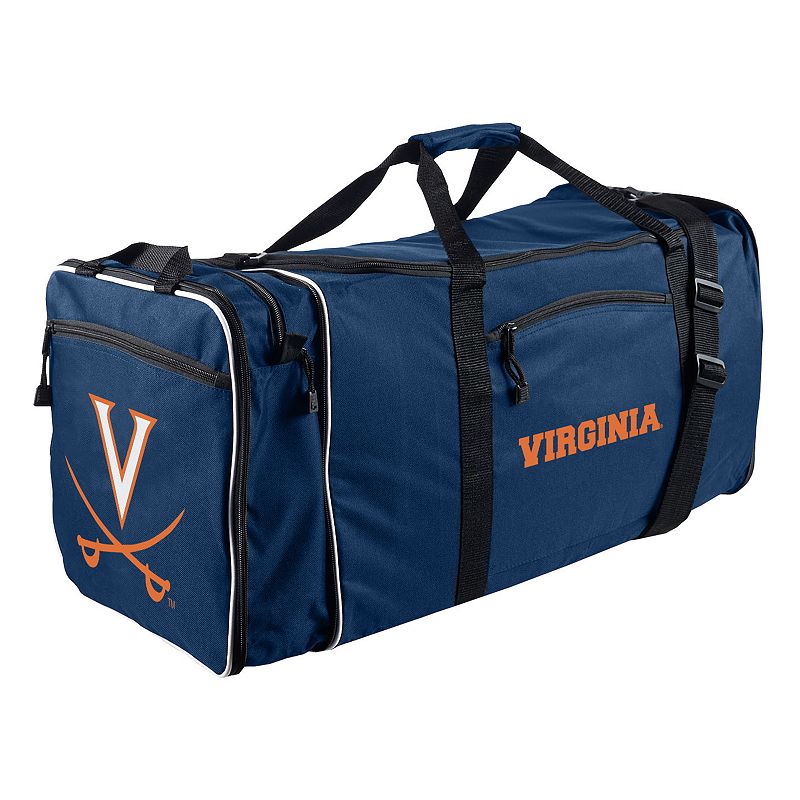 Virginia Cavaliers Steal Duffel Bag, Blue