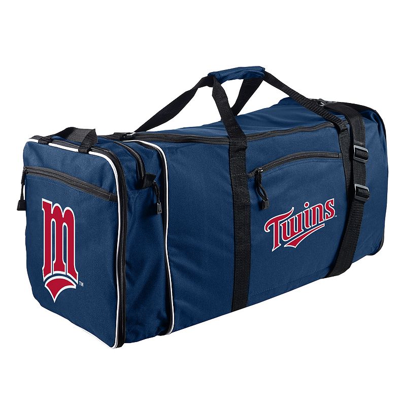 Minnesota Twins Steal Duffel Bag, Blue