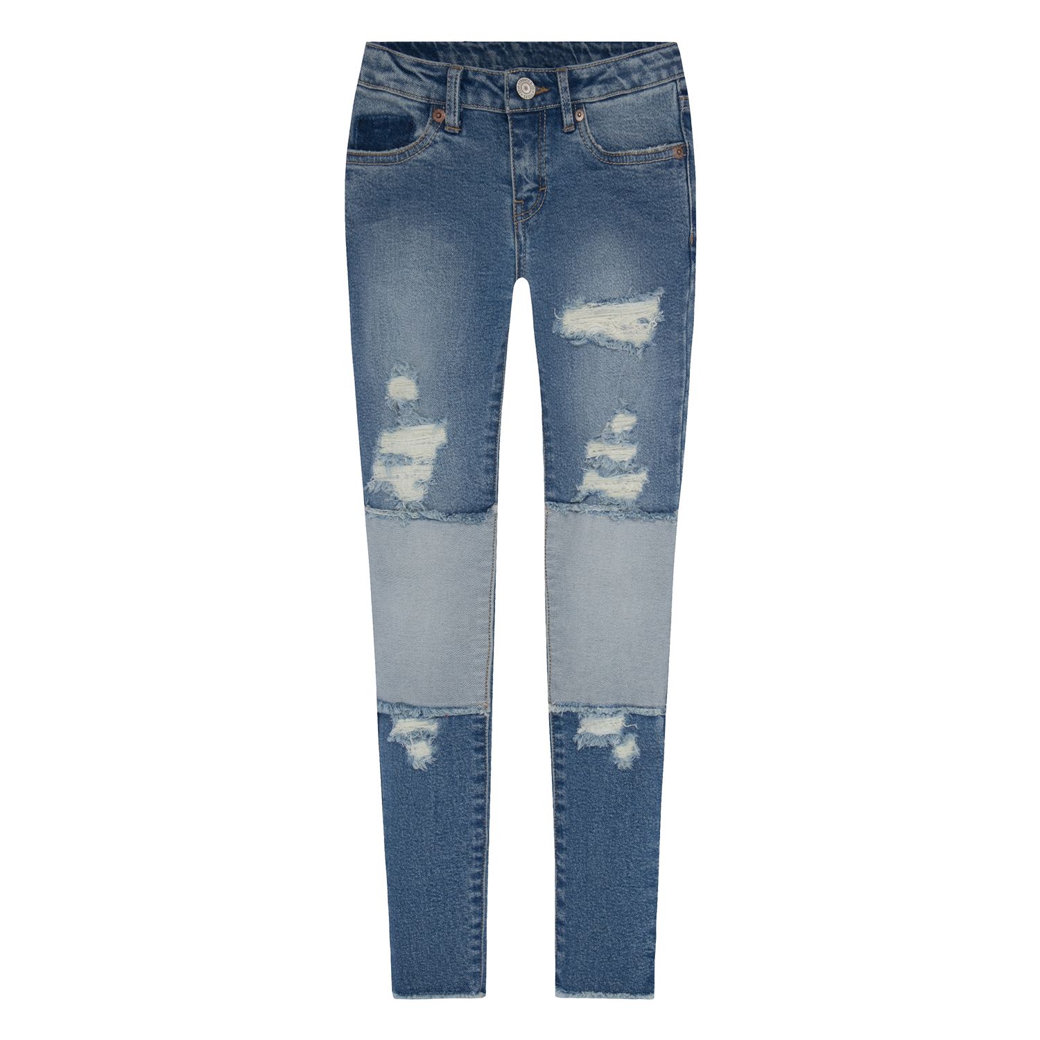 girls skinny ripped jeans