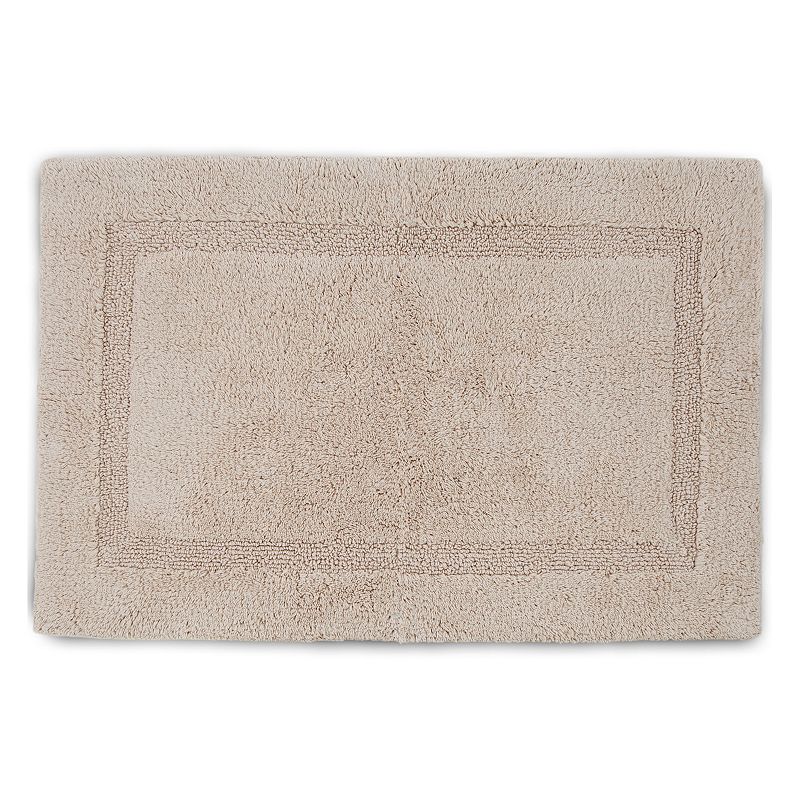 Chesapeake Oval Tub Mat Ivory (17x24)