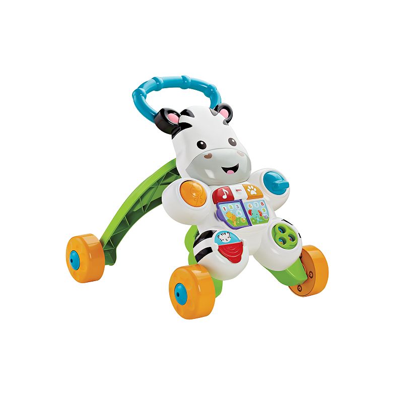 Fisher-Price Learn with Me Zebra Walker, Multicolor