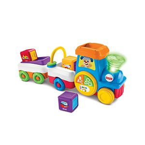Fisher-Price Laugh & Learn First Words Crawl-Along Train