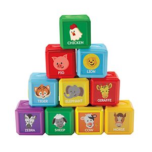 Fisher-Price Laugh & Learn First Words Animal Blocks