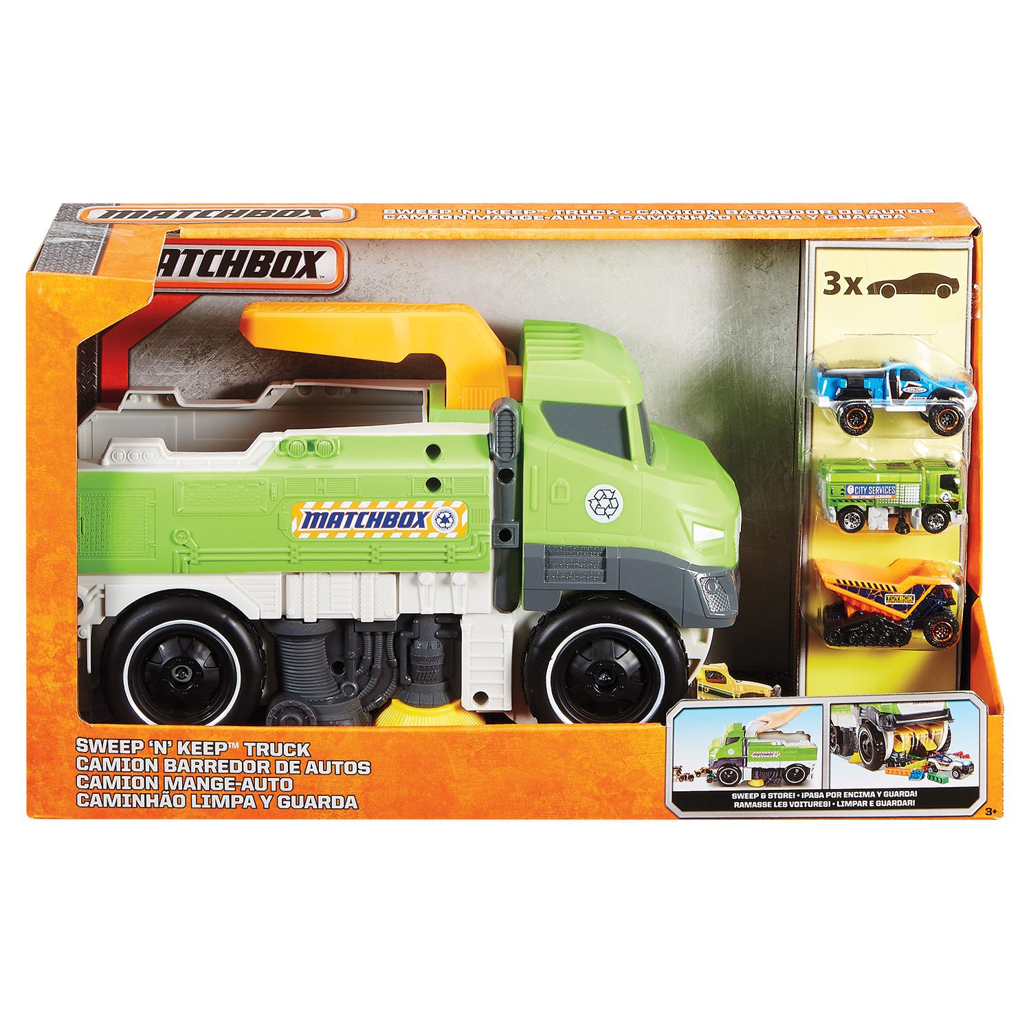 matchbox large garbage truck