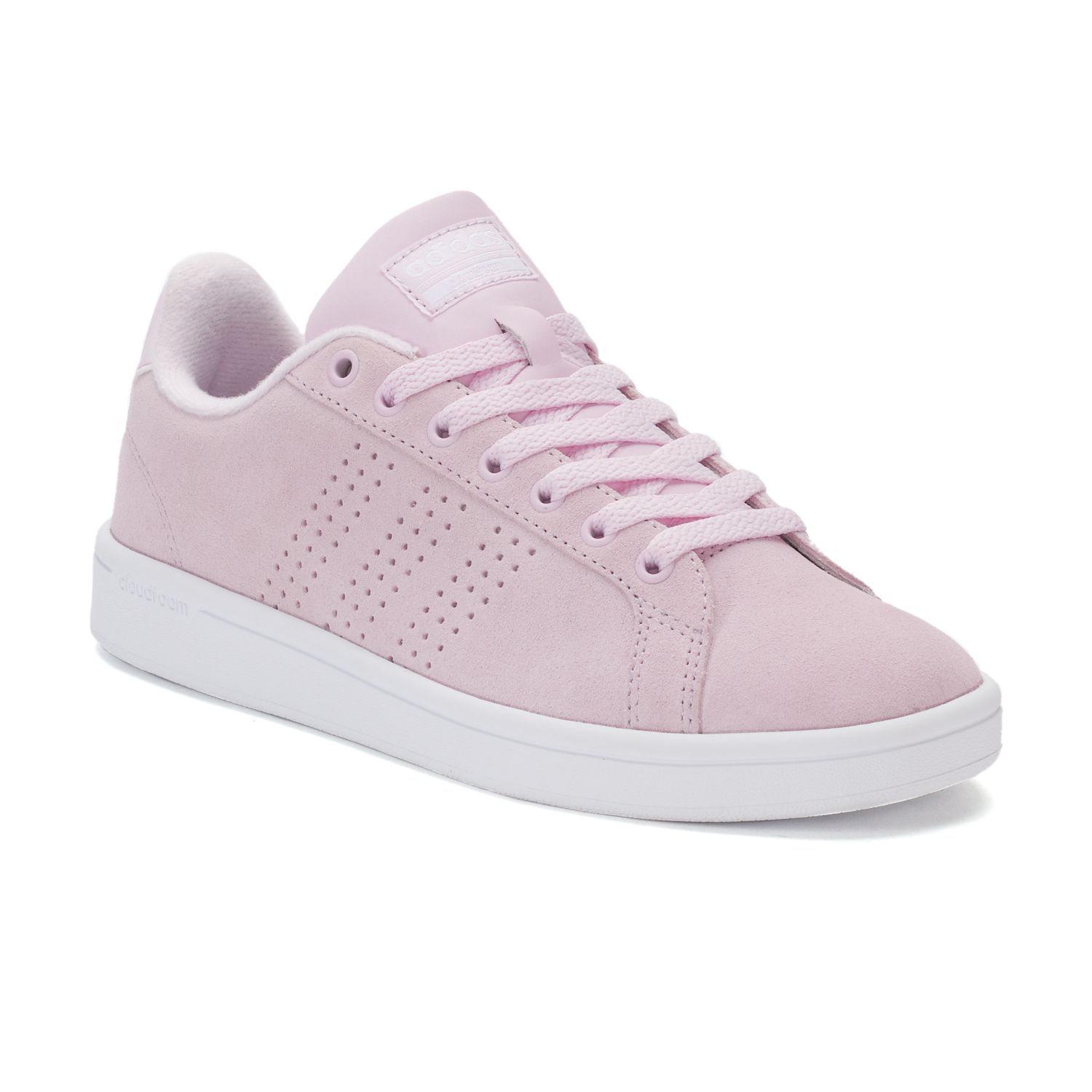 Suede Sneakers, Size: 10, Light Pink 
