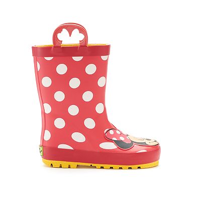 Western Chief Disney s Minnie Mouse Toddler Girls Waterproof Rain Boots