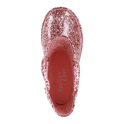 Western Chief Glitter Toddler Girls Waterproof Rain Boots