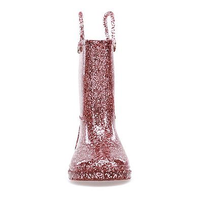 Western Chief Glitter Toddler Girls' Waterproof Rain Boots