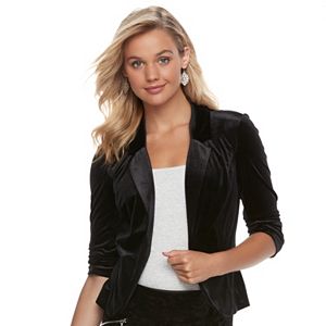 Juniors' Candies® Velvet Blazer
