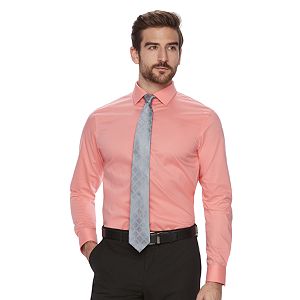 Men's Marc Anthony Slim-Fit Non-Iron Stretch Dress Shirt