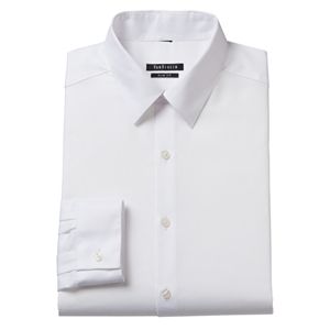 Men's Van Heusen Slim-Fit Wrinkle-Free Point-Collar Dress Shirt