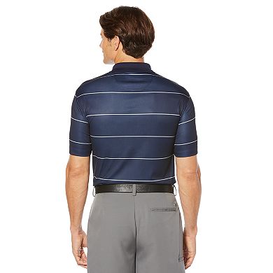 Men's Grand Slam Classic-Fit Striped Motionflow Performance Polo