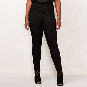 Plus Size LC Lauren Conrad High-Waist Jeggings