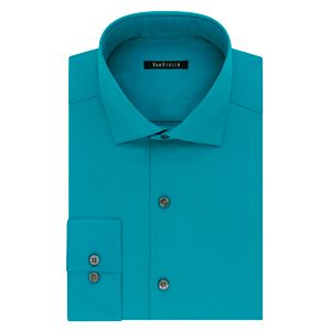 Men's Van Heusen Slim-Fit Lux Sateen No-Iron Dress Shirt
