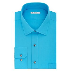 Big & Tall Van Heusen Regular-Fit Flex Collar Pincord Wrinkle-Free Dress Shirt