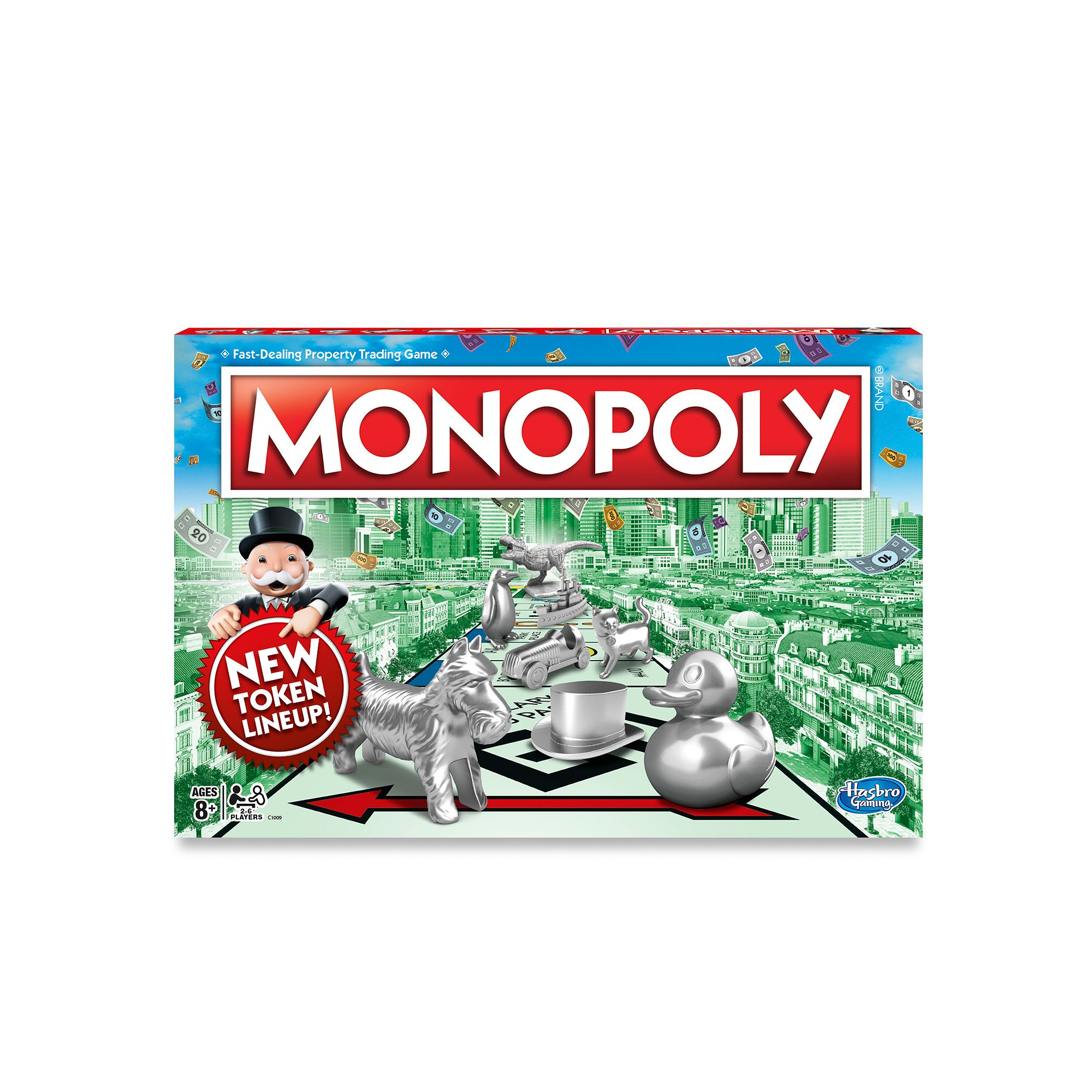 Monopoly Board Game by Hasbro, Multicolor