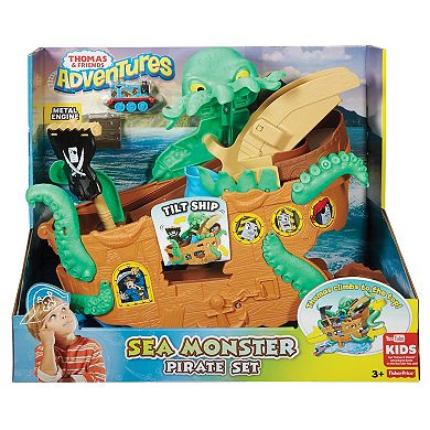 Fisher-Price Thomas & Friends Adventures Sea Monster Pirate Set