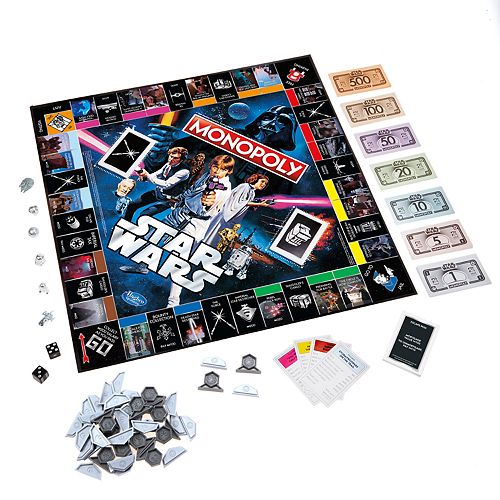 Monopoly Game Star Wars 40th Anniversary Special Edition by Hasbro