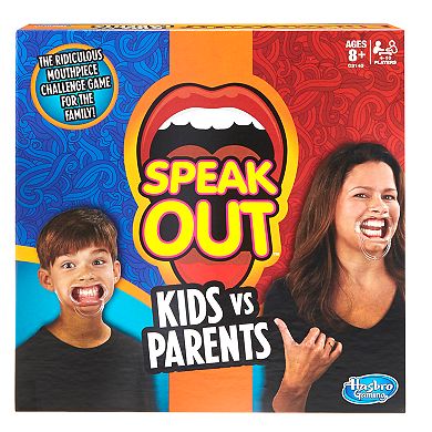 Speak Out Kids vs Parents Game by Hasbro