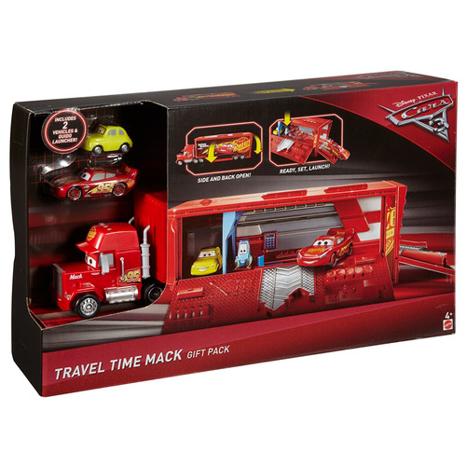 disney pixar cars 3 travel time mack playset