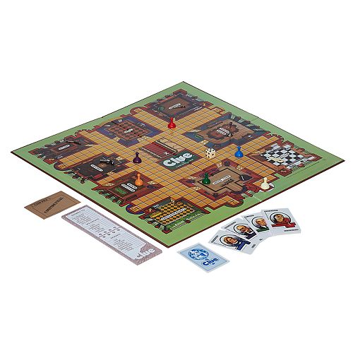 hasbro clue retro board game