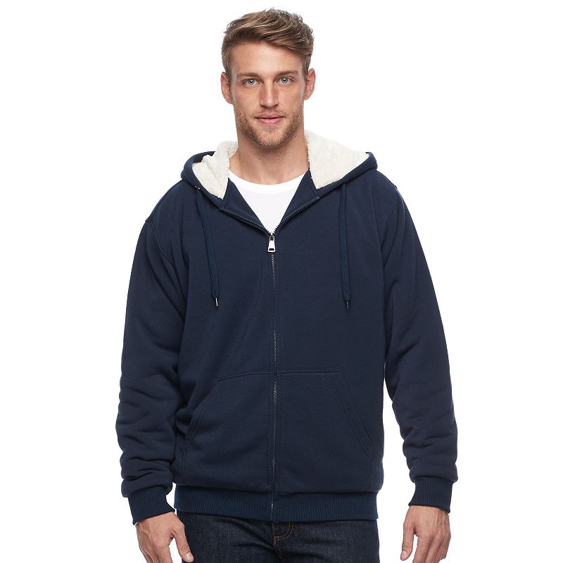 Kohls mens 2024 sherpa lined hoodie