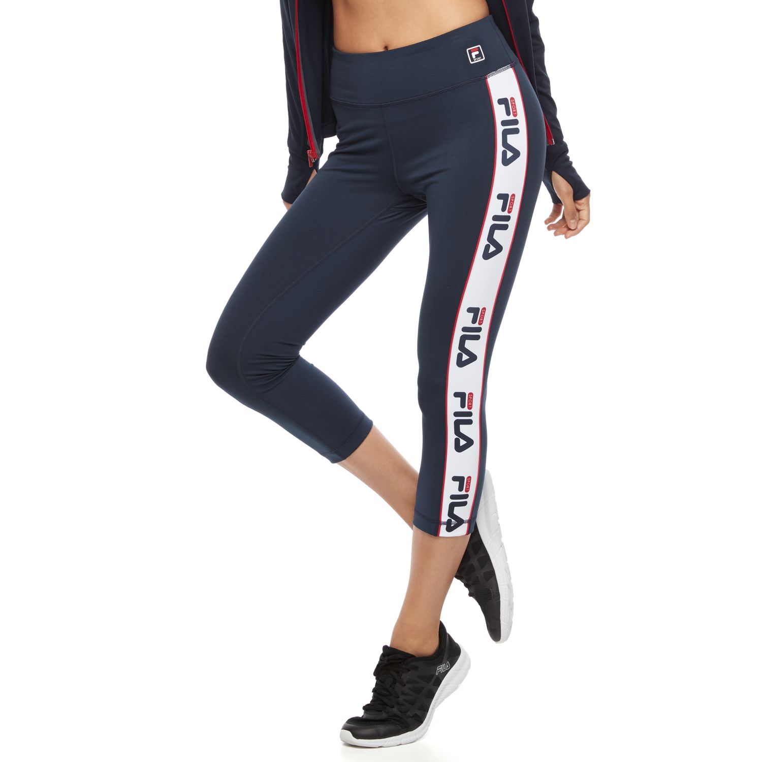 fila stripe leggings