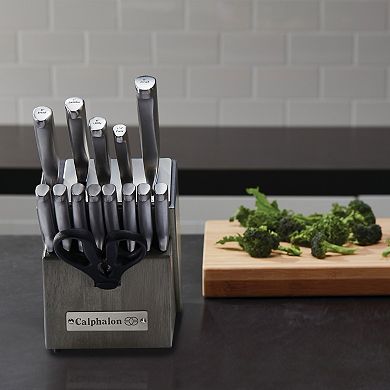 Calphalon® Classic SharpIN 15-pc. Self-Sharpening Stainless Steel Knife Block Set