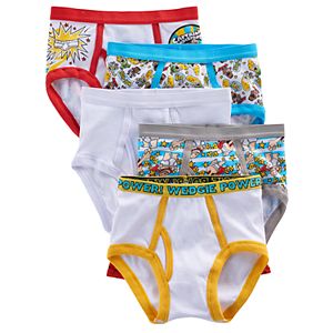 Boys 4-8 Captain Underpants 5-Pack Briefs