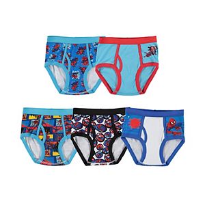 Boys 4-8 Marvel Spider-Man 5-Pack Briefs