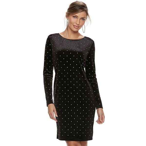 kohls black dress