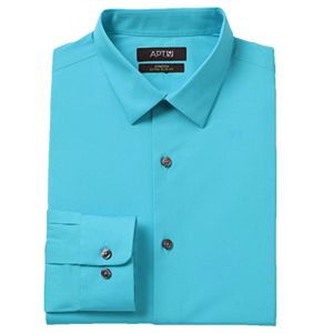 Men's Apt. 9® Slim-Fit Stretch Spread-Collar Dress Shirt!